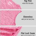 TACVASEN Men's Sleeveless Tee Shirt Quick Dry Workout Gym Tank Tops Summer Cooling Bodybuilding Muscle Shirts (XXL)