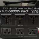 Yinleader 5000W PRO Voltage Transformer Converter Step Up/Down AC 110V/120V to 220V/240V or 220V/240V to 110V/120V Power Converter w/US Standard Power Cord, Circuit Breaker Protection