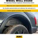 Husky Liners Wheel Well Rear Guards | Fits 2021-2026 Ford F-150 (Excludes Raptor & Continuously Controlled Damping) | Rear, 2-pc. Black - 79161