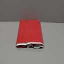 Red Soft Faux Suede Fabric 30x135cm Synthetic Faux Leather Frosted Leatherette for Sewing Crafts Bows Jewelry Making