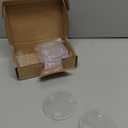 4Pcs Thicken Plastic Flower Frog 70mm/2.76" Clear Japanese Floral Frogs Round Ikebana Kenzan Flower Arrangement Pin Frog Holder