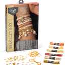 Craft Crush Bracelet Making Kit - Friendship Bracelet Kit, Jewelry Making Supplies, Arts and Crafts, Sleepover Activities, Bracelets for Teen Girls, Ages 13+