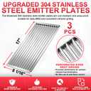463242515 17" Emitter Plates for Charbroil TRU Infrared 3-Burner Grill G466-2400-W1 463367016 463242516 466242515 466242615 463243016 463367516 466242616 463346017 Commercial Series Replacement Parts