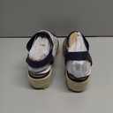 LifeStride Womens Kimmie Wedge Espadrilles Lux Navy, 8.5 M