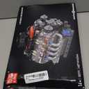 Mould King Mini V8 Engine Kits That Runs, Build Your Own Visible Car Motor, Physical Science Experiment Models for Teens, Best STEM Toy Gifts for 14+ and Adult 10171 (487 Pcs)