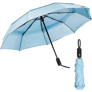 Mr. Pen- Windproof Travel Umbrella, Small Water-Resistant Automatic Folding Umbrella for Rain and Sun, Light, Compact and Portable for Women & Men, Fits Car & Backpack