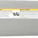 Right Passenger Side Sun Visor Compatible with 2015-2019 Escalade, Silverado/Suburban/Tahoe, Sierra/Yukon Sunvisor (Gray) 23459643