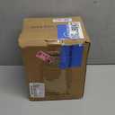 GiveBest Portable Electric Space Heater with Thermostat, 1500W/750W Safe and Quiet Ceramic Heater Fan, Heat Up 200 Square Feet for Office Room Desk Indoor Use, Silver