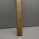 Heavy Duty Curtain Rods, 1 1/8 Inch Diameter Single Curtain Rod 36-72Inch(3-6ft) Extendable Length with End Caps Adjustable Modern Brackets-Warm Gold