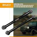 2–3" Lift Front Upper & Lower Control Arms for 2009–2023 Ram 2500/3500 4WD (3rd–5th Gen)