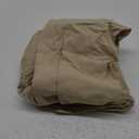 COOFANDY Men 2 Piece Linen Outfit Beach Button Down Shirt Casual Loose Pant Sets (Medium, Khaki)