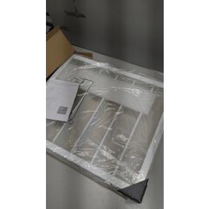 TJ.MOREE Sunglasses Organizer Storage Wall Mounted: 13 x 15.6 inches Eyewear Display Case Rustic Wood Eyeglasses Holder Large Glasses Storage Box,White