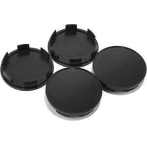 4Pcs 70mm(2.76in) Wheel Center Caps Wheel Rims Replacement 44732-S9A-A005-1 44732-SW5A-J000 4732-S6M-Z00 Black Hub Caps, Compatible with Element Odyssey Accord CR-V Rim Caps