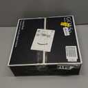 GOSO 2pcs Medium Lampshade Polyester Fiber Printing Plants Drum Lamp Shade For TableLamp,Floor Lamps,Diy Pendant Light,Wall Hanging,Spider Fitter 13 "Top x 13" Bottom x 10 "High, Assembly Required