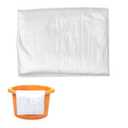 Disposable Foot Tub Liner Portable Bath Basin Bags,Plastic Foot Bath Basin Pedicure Liners,Thin Large Sanitary and Odorless Plastic Liners bags for Foot Soak Bath Pedicure Spa Hotel Home Use