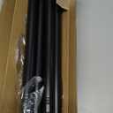 Black Shower Curtain Rod 31 to 80 Inch,1 Inch Diameter Adjustable Spring Tension Stainless Steel Telescoping Rod,Easy Install,No Rust