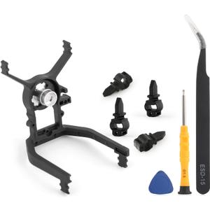 Replacement for DJI MiNi 2 Gimbal Camera Shock Absorber Bracket with Shock Absorber Ball for DJI Mini Mavic/SE/2 SE/4K Damper Rubber Gimbal Mounts Accessories Parts