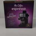 Mr. Coffee 4-Shot Steam Espresso Cappuccino and Latte Maker with Stainless Steel Frothing Pitcher