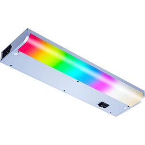 LAMPAOUS LED Under Cabinet Lighting Hardwired,White and RGB Multi Colored Smart Cabinet Lights with Remote App, Alexa and Google Compatible WiFi Blutooth Wireless Undermount Lamp for Kitchen