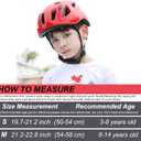 Kids Bike Helmet,2 Sizes Adjustable for Youth Child Boys & Girls Ages 3-5-8-14,Ventilation and Multi-Sport for Bicycle Skate