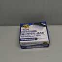 High Pressure Shower Head - Anti-Clogging Silicone Nozzles - 2.5 GPM Removable Restrictor - Easy Clean Adjustable Replacement - easy to install with Plumbers Tape - 6 inch - Oil Rubbed Bronze Finish