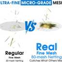 20 in Ultra-Fine Mesh Pool Skimmer Net
pool leaf rake, ultra-fine mesh captures sand, silt, pollen and small debris; beveled lip improves scooping