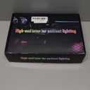 Car LED Strip Lights, Interior Acrylic LED Lights for Car with Dynamic Rainbow Dream Color Chasing, Ambient Lighting Kits Music Sync (8 in 1(6 * 29.5+43.3+14.5 inches))