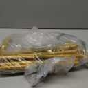 JIUYOTREE Standard Clothes Clothing Garment Rack with Storage Shelves Clothes Organizer for Hanging Clothes Coat Jacket Shirt Sweater Jeans Gold (34"W x 16.7"D x 58"H without wheels)