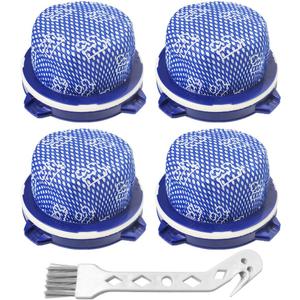 4 Pack Jet 75 Vacuum Filters Cleaner Replacement Parts, Compatible with Samsung Jet 70 70+ 75 75+ 90 60 and VS9000RL Washable Micro Filter Part No. DJ97-02649A