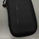 Case Compatible with Samsung T7/ T7 Touch Portable SSD 1TB 2TB 500GB USB 3.2 External Solid State Drive, Travel Carrying Storage Organizer Fits for USB Cables and More Accessories (Full Black)