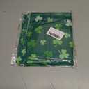 XCHI Green Shamrocks St. Patrick's Day Tablecloth Rectangle Table Cloth Washable Table Covers for Indoor Dining Home Party Decorations 60x120 Inch