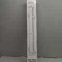 Weatherproof Outdoor Retractable Gate for Dogs with No Rust Stainless Steel Screws and Rods, 55" Wide Waterproof Retractable Baby Gates, Scratch-Resistant Mesh Safety Outdoor Pet Gate for Deck, Black