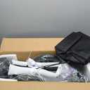 All Terrain Knee Scooter for Adults, Foldable Rolling Knee Scooter with DIY Stickers & Shock Absorber, Steerable Knee Walker for Broken Foot, Ankle Injuries & Surgery, Better Crutch Alternative (Cream Purple)