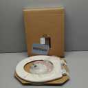 Bemis 500EC Durable Wood Toilet Seat with Easy Clean Hinges, Made in USA, Round, Biscuit