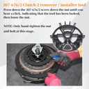 Dry Dual Clutch Transmission Remover Installer Tool Kit, Compatible with Ford Focus Fiesta B-MAX Transit Connect, DPS6 Dual Clutch Transmission Reinstall Reset Tool, FM No. 307675