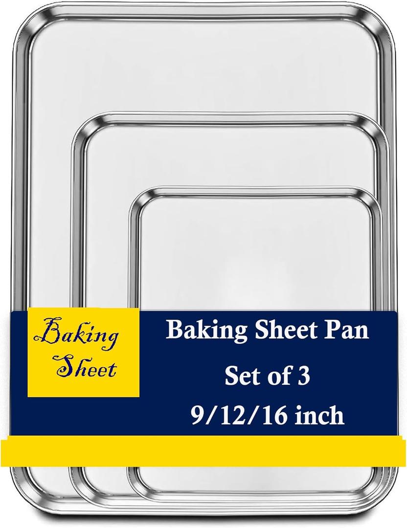 MULTI SIZE BAKING TRAY SET