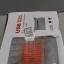 LENONE Portable USB Heated Blanket, 3 Heat Settings USB Heated Blanket Throw 3Hrs Auto Off 5V/2A,54"x38"Overheat Protection Portable Electric Blanket Wrap Machine Washable(Battery Pack Not Included)