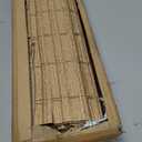 LazBlinds No Drill Cordless Roman Shades for Windows, 27" W x 48"H, Natural