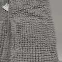 SUBRTEX Bathroom Rugs, 24" x 55" Chenille Bath Rug Soft Short Plush Bath Mat Soft Shower Mat Water Absorbent Shower Mat Quick Dry Machine Washable, Light Gray