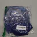 Bonneuitbebe Women's 2 Piece Rash Guard Short Sleeve UPF 50+ Swim Shirt Built in Bra Bathing Suit with Boyshorts Bottoms (Medium, Navy Blue Pa20)