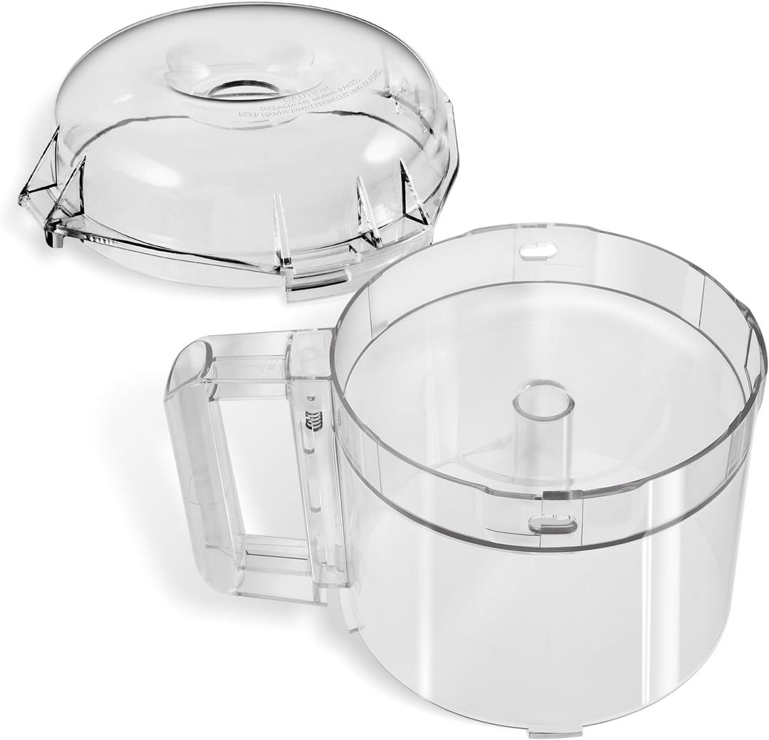 3-Quart Clear Cutter Bowl (112203) and Polycarbonate Lid (106458S), Compatible with Robot Coupe R2 Series Food Processors 3-Quart Clear Cutter Bowl (112203) and Polycarbonate Lid (106458S), Compatible with Robot Coupe R2 Series Food Processors