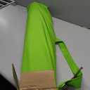 Backyard Expressions 9 Ft Patio Umbrella with Push Button Tilt and Crank System - UV Resistant Polyester Fabric, Market Umbrella with 8 Sturdy Ribs - Light Green Double Sided