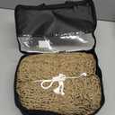 Climbing Net for Kids Double Layers Playground Safety Net Polyester Climbing Cargo Net Rope Bridge Nets for Treehouse Backyard Monkey Bars (6.569.84 ft, Brown)