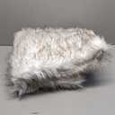 PupProtector Waterproof Throw Blanket for Dogs and Cats, Pet Blanket Cover for Couches, Sofas, Beds, Car Seats, Furniture, Calming Soft Faux Fur, White with Brown Accents, Original (60" L x 50" W)