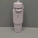 Hydro Flask Travel Water Bottle - Insulated Stainless Steel - Wide Straw Lid, Non Spill, Leakproof in 32 Oz Cloud Pink