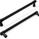 khtumeware 6 Pack Oil Rubbed Bronze Cabinet Pulls 8 Inch(203mm) Hole Centers Kitchen Cabinet Handles Cabinet Hardware Kitchen Handles for Cabinets Cupboard Handles Drawer Pulls