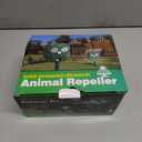 Ultrasonic Animal Repellent - Deer, Squirrel, Cat Repeller Outdoor Sonic Fortress Pro Solar Waterproof Solar Powered Ultrasonic Device for Garden & Yard Professional Deer Repellent Devices (1 Pack)