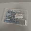 Swpeet Assorted 24 Pcs Toggle Bolt and Wing Nut Kit for Hanging Heavy Items on Drywall - 1/8 Inch, 3/16Inch, 1/4Inch