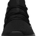 INZCOU Running Shoes Lightweight Tennis Shoes Non Slip Gym Workout Shoes Breathable Mesh Walking Sneakers (Black)
