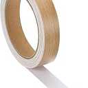 sourcing map Wood Grain Wallpaper Border Tape, 0.8 Inch x 33 Feet Removable Peel and Stick Mirror Frame Stickers Self Adhesive Wood Grain Repair Tape for Furniture Kitchen Bathroom, Apricot
